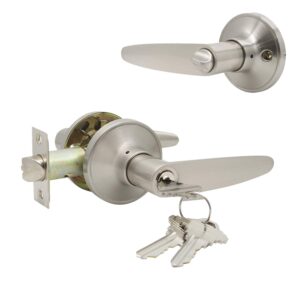 10 Pack Door Handle Locks Door Lever Entry Front Door Lock Set