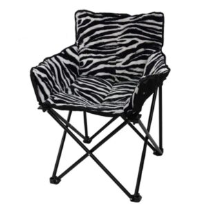Saucer Chair Folding Chairs Portable Folding Saucer Padded Moon Chair Comfort Lounge Bedroom Garden Furniture Camping (Color : B)