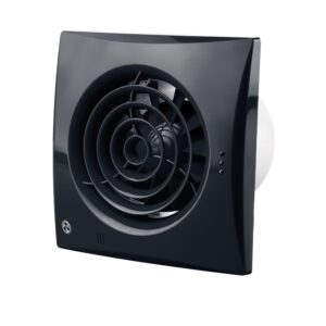 Blauberg UK Black Blauberg Quiet Extractor Fan Timer-100mm