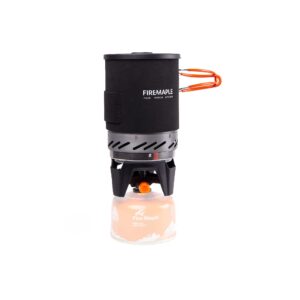 Fire-Maple FMS-X1 Camping Stove Gas System | Portable Pot / Jet Burner Outdoor Gas Cooking Essentials | Compact Equipment for Hiking Trekking Backpacking Fishing Hunting Bushcraf