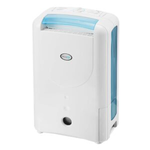 EcoAir DD1 Simple MK3 Blue Desiccant Dehumidifier| Rotary Control | 7.5 Litre/Day | Quiet 34dBA | Anti Bacteria Silver Filter | Laundry | 6Kg | Home Garage Basement Boat | 2Y Warranty