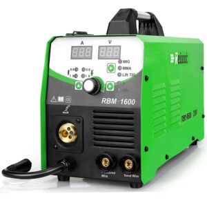 Reboot MIG Welder MIG160 230V IGBT Inverter 1kg/5kg Gas/gasless/MIG/MMA/Lift TIG 4 in 1 Inverter Flux cored Wire/Solid Wire MIG Welding Machine MMA MAG ARC