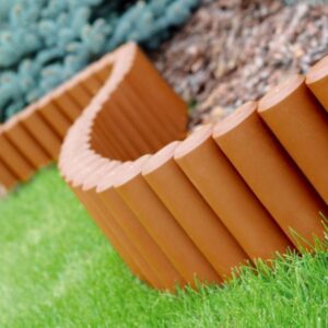 Lawn Edge Palisade Garden Edging Plastic - Ideal for Paths