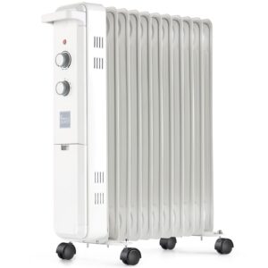ANJI DEPOT 2500W 11Fin Oil Filled Radiator