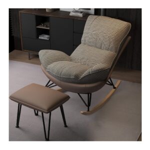 Rocking Chair Indoor Living Room, Padded Modern Rocker Chairs With Cushion