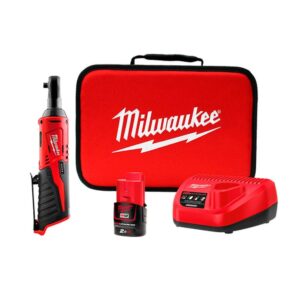 Milwaukee M12IR-201B (3/8") M12 Compact Impact Ratchet (1 x 2ah Li-ion Batteries