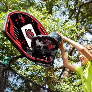 Jumptastic Trampoline Basketball Hoop Universal with Mini Basketball and Pump