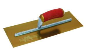Marshalltown MPB165GDh 16x5-inch Gold Stainless Steel Plasterers Trowel