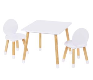 UTEX Wooden Kids Toddler Table and Chair Sets