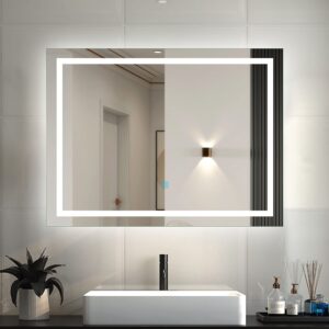 800x600 Bathroom Wall Mirror with LED Lights