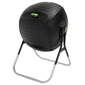 Lifetime 189 Litre (50 Gallon) Compost Tumbler - Black