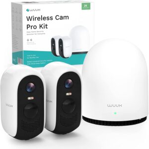 2K Wireless Security Camera Outdoor Set