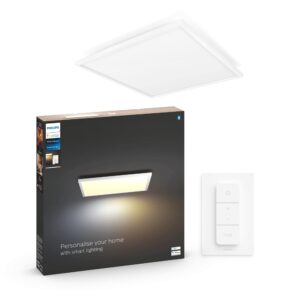 Philips Hue Aurelle White Ambiance Smart Lighting Square 46.5W Panel Light. with Bluetooth