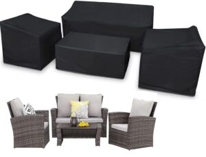 Patio Furniture Cover 4-Piece