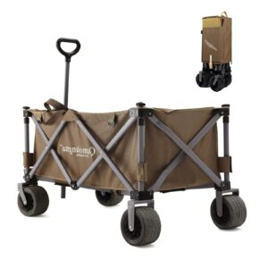 OLYSPM Camping Trolley Beach Trolley Cart Garden Trolley