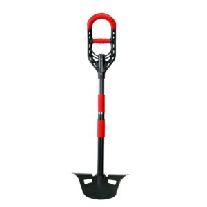 Roamwild Multi-Digger Garden Edger – Reinforced Fibreglass Light Weight Gardening Edging Tool with Edge Clearing Extra Wide Footplates & Unique Dual AIR Light Grip Technology & Root Saw Stump Cutte