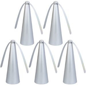 Haishell 5 Pcs Fly Repellent Fan for Tables Insects Repellent Fly Fan Portable Table Fly Fan for Outdoor Indoor Keep Flies/Bug Away from Your Food and Your Family