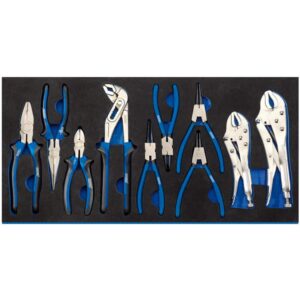 Draper 63313 10 Piece Plier Set in 1/2 Drawer Eva Insert Tray