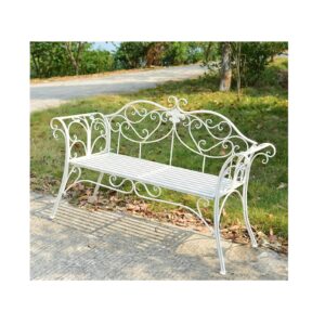 Iron double bench