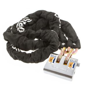 Sterling 200ASP 10 mm x 2 m Case Hardened Chain and 92 mm Double Slotted Armoured el Padlock Se