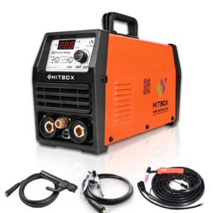 HITBOX 2 in 1 TIG ARC Welder 200Amp 240V HF TIG/ARC Welding Machine Inverter IGBT Stick MMA Welder Model HBT2