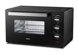 VonShef 23L Mini Oven with Adjustable Temperature Control 90-230°