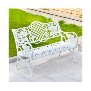 Garden Bench with Backrest