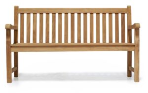 York Garden Bench A Grade Teak 1.5m (5ft) Outdoor Bench - Jati Brand