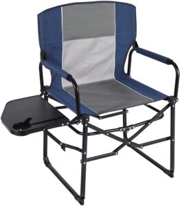 REDCAMP Oversized Camping Chair with Side Table