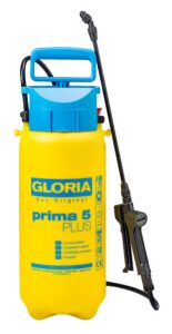 GLORIA Prima 5 PLUS Pressure Sprayer | Garden Sprayer | 5 Litre Capacity | For the Spraying of Acetic Acid | Acid-Resistant | 0.4 m Extension Lance