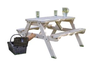 Arbor Garden Solutions Traditional Rounded Pub Style Bench - 4Ft and 5Ft- Commercial Grade - Heavy Duty - Made Of Kiln Dry Timber (5ft