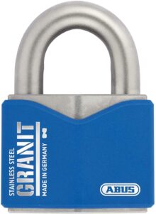 ABUS 37St/55 Granit Stainless Steel Padlock