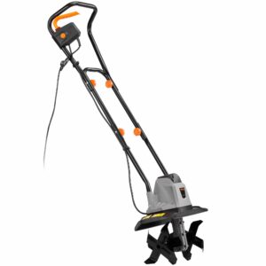 VonHaus Electric Tiller 1050W – Garden Soil Cultivator/Rotavator – 32cm Working Width