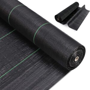 jxgzyy 2x100m Heavy Duty Weed Control Membrane