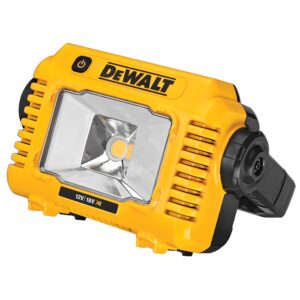 DeWalt DCL077 Battery-Powered Construction Light 2000 Lumen Building Site Light Bulb 3 Level Light Strength Setting