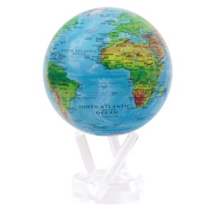 Mova Globe Blue Relief Map