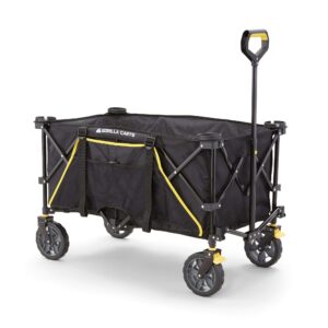 Gorilla Carts Utility Wagon with Oversized Bed