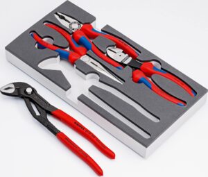KNIPEX Set of pliers in a foam tray 00 20 01 V15