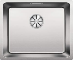 BLANCO ANDANO 500-U 522967 Under-Mounted Sink with InFino Drain System Stainless Steel Silky Gloss