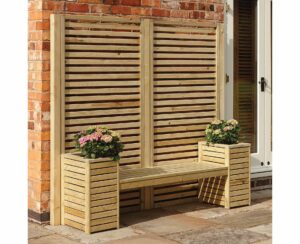 Rowlinson GCSEAT Garden Creations Seat Set