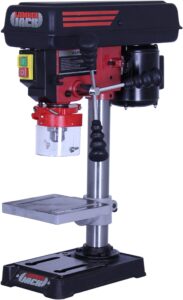Lumberjack Bench Top 5 Speed Pillar Drill Press & Table Stand 13mm Chuck 24