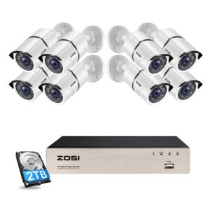 ZOSI 5MP POE CCTV Camera Systems