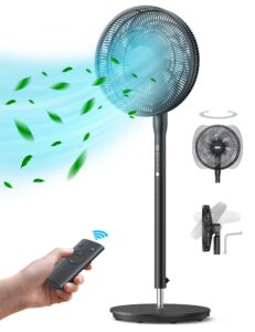 Smart Cooling Silent Floor Fan with DC Motor            [Energy Class A+++]