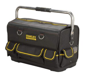 STANLEY Tool Bag Complete Workstation with Roll Down Side Storage Compartment