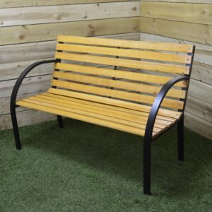 Hamble Redwood BB-FC121 2-Person Wooden Garden Bench