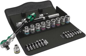 Wera 8100 SC 6 Zyklop Speed 1/2" Multifunction Ratchet & Socket Set