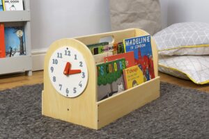 Tidy Books® Bookcase (3-10) -Wooden Book Box - Baby Bookcase Ideal for Toddlers