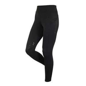 LeMieux Brushed Pull On Womens Breeches - Black