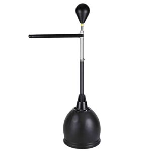 MAXSTRENGTH Freestanding Boxing Punching Reflex Bag Gym Bar Speed Bag for Adults & Professional Boxers Adjustable Height Stand Training Speedball