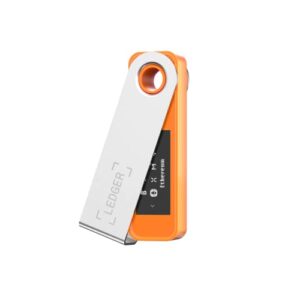 Ledger Nano S Plus Crypto Hardware Wallet (BTC Orange) - Safeguard your crypto